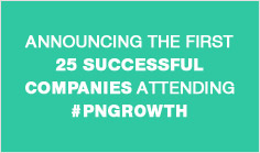 Announcing the first 25 successful companies attending #PNgrowth