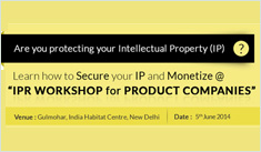 IPR Workshop for Product Companies