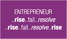 Entrepreneur..rise.. fail..resolve.. rise.. fail.. resolve

