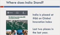 Innovation in India: Where do we stand at the end of 2013?