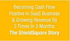 Becoming Cash Flow Positive In SaaS Business & Growing Revenue By 3 Times In 3 Months: The ShieldSquare Story
