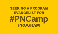 Seeking a Program Evangelist for #PNCamp Program