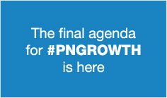 The final agenda for #Pngrowth is here