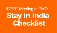 iSPIRT Meeting at PMO – Stay in India Checklist
