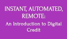 Instant, Automated, Remote: An Introduction to Digital Credit