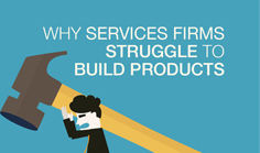 Why services firms struggle to build products